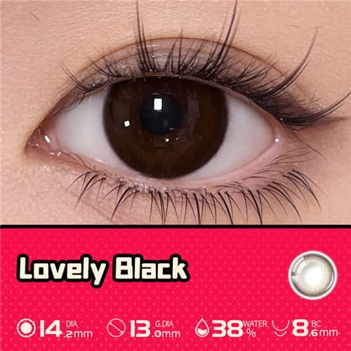 Lapeche Lovely Black Half Yearly 2 pcs