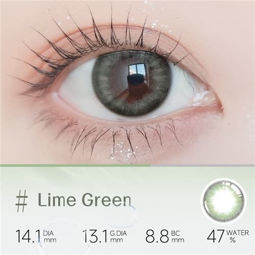 miacare Lime Green Daily 10 pcs
