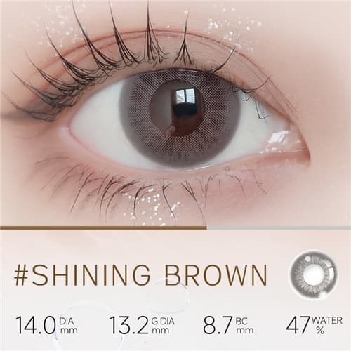 miacare Shining Brown Monthly 2 pcs
