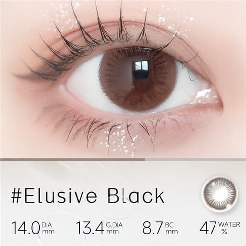 miacare Elusive Black Monthly 2 pcs