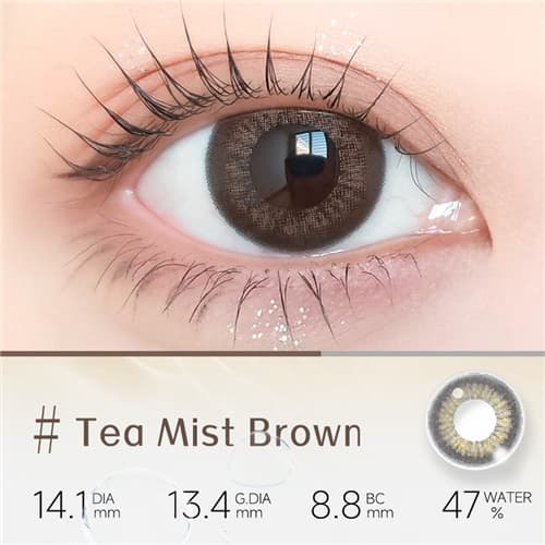 miacare Tea Mist Brown Daily 10 pcs