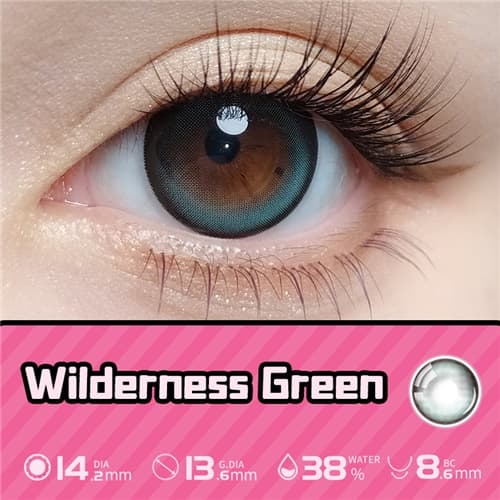 Lapeche Wilderness Green Half Yearly 2 pcs