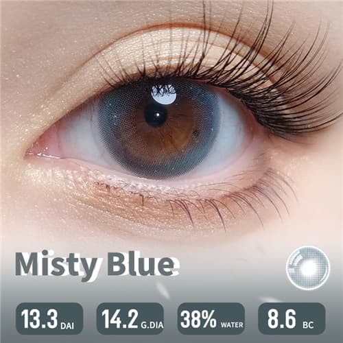 Lapeche Misty Blue Daily 6 pcs