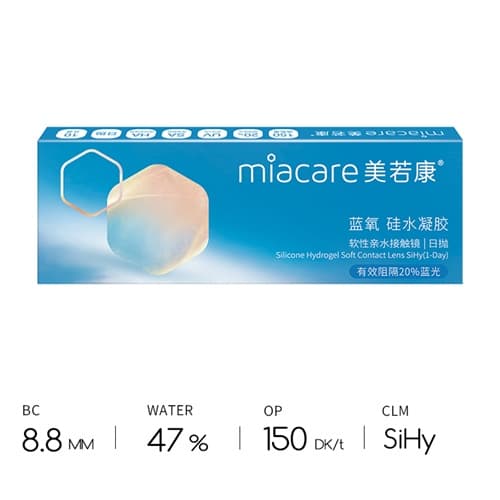 Miacare Sihy Silicone Hydrogel Daily Disposable 30 pcs