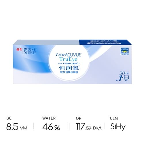 1 Day Acuvue TruEye Contact Lenses 30 pcs
