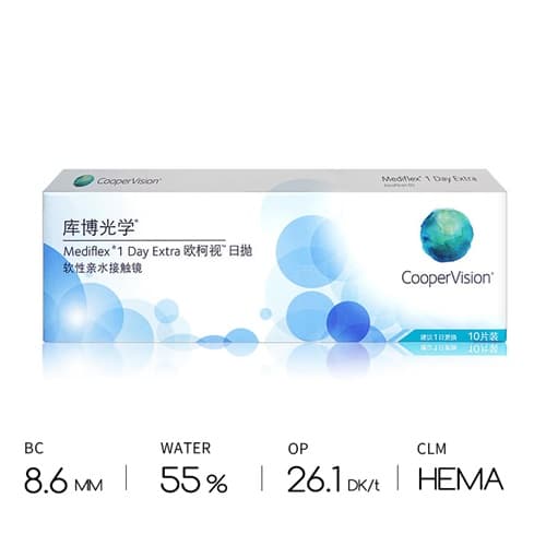 CooperVision Mediflex 1 Day Extra Contact Lenses 10 pcs