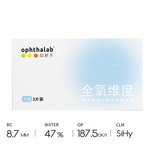 Ophthalab Full Oxygen Dimension series Daily Disposable 30 pcs
