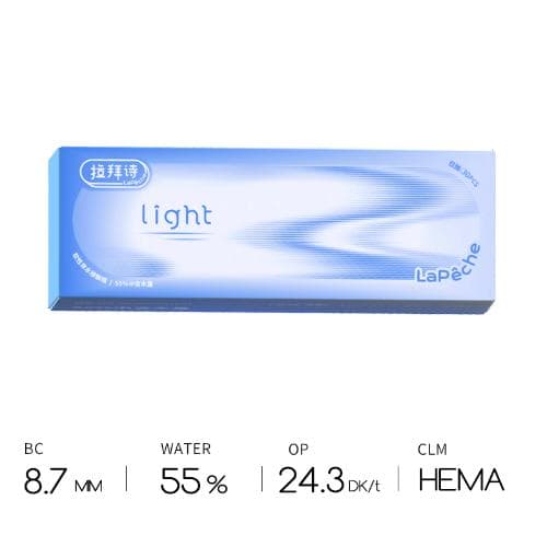 LaPeche Skylight Daily 30PCS Clear Contac Lens