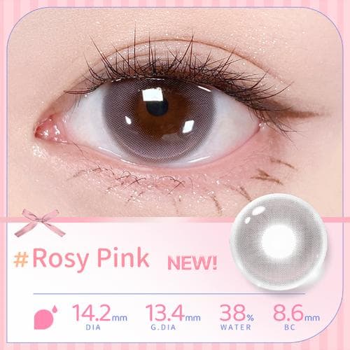 EYEPONY Rosy Pink Half Yearly 2 pcs