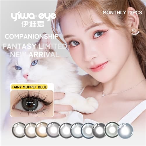 yiwa-eye Companionship Series Monthly Disposable 2 pcs