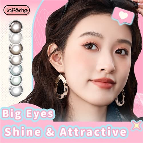 Lapeche Cute Large Diameter series Daily Disposable 10pcs