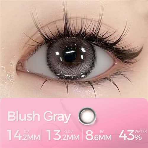 【Trial】Obalen Colored Contact lens Daily 2PCS-Blush Gray