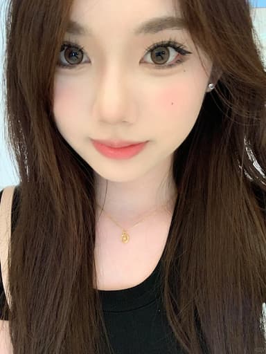 超有氛围的棕色小鹿眼美瞳